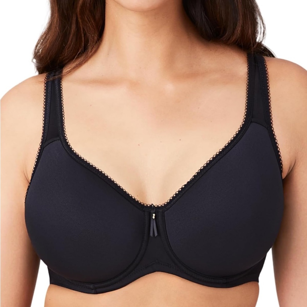Wacoal Black Basic Lightly Padded Underwire Full Coverage T-Shirt Bra